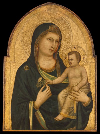 Madonna y el niño de Giotto di Bondone